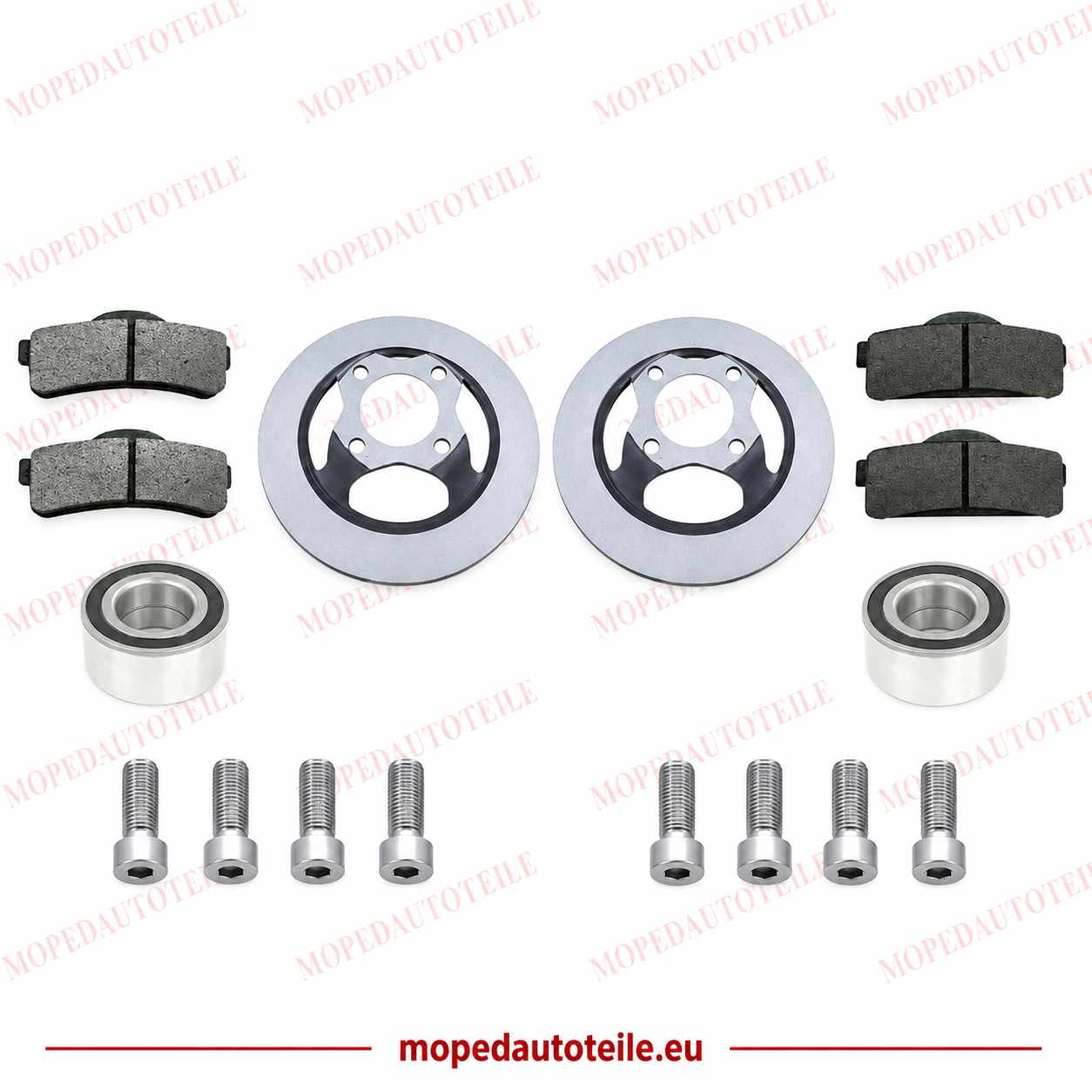 Kit de freinage avant, Ligier(JS50/JS60/IXO), Microcar(M8/MGO 1/2/3/4)