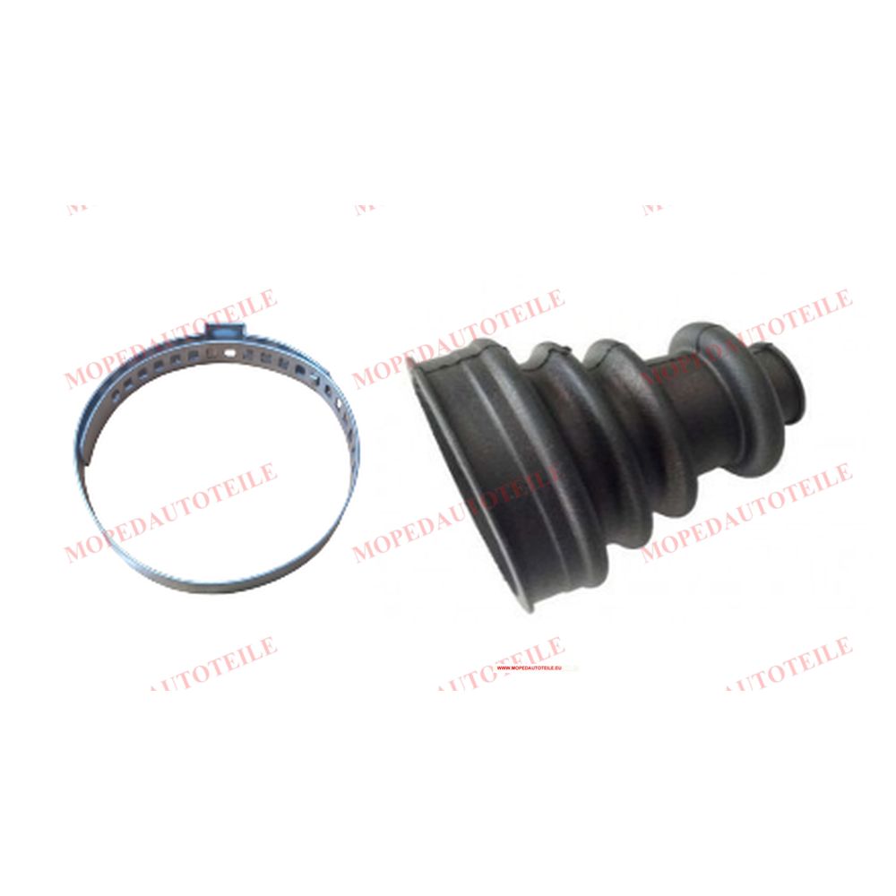 Soufflet de cardan avec collier de fixation, Aixam/Ligier/Microcar/JDM/Casalini/Chatenet/Grecav