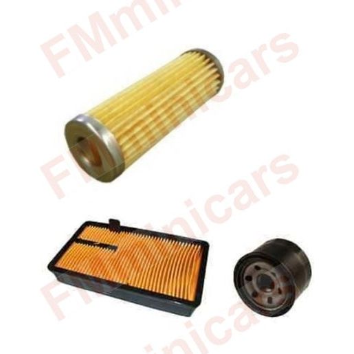 Kit d'entretien Aixam Z402 Filtre à huile Filtre à air Filtre à gasoil Kubota