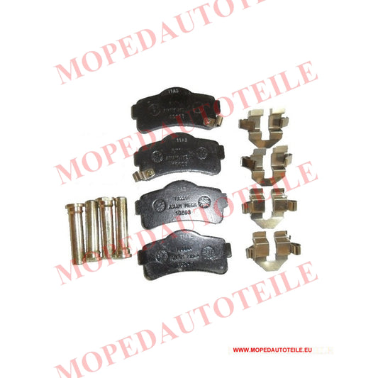 Kit de réparation de plaquettes de frein avant pour Aixam à partir de 2010, JDM, Bellier, Chatenet (6AR065)