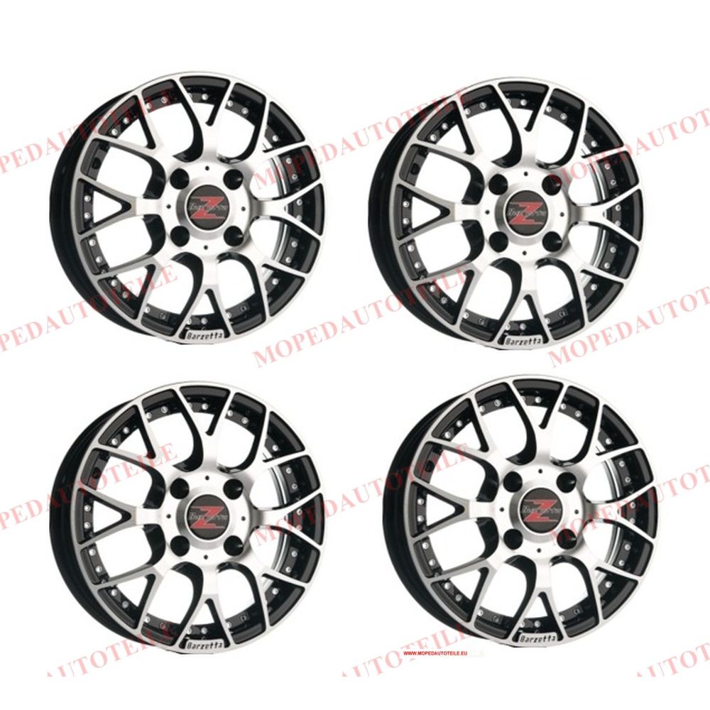 Ensemble de 4 jantes 14 (pouces) Ligier (JS50 Ph1 / J50L Ph3 / JS60), Microcar (Mgo4)