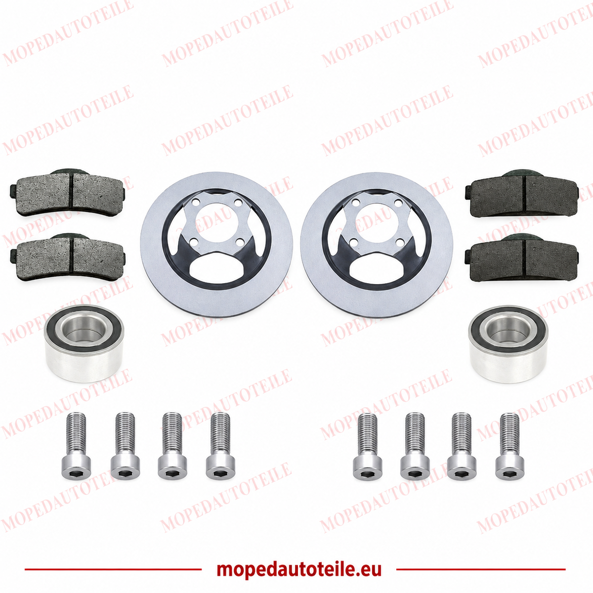Kit de freinage avant, Ligier(JS50/JS60/IXO), Microcar(M8/MGO 1/2/3/4)