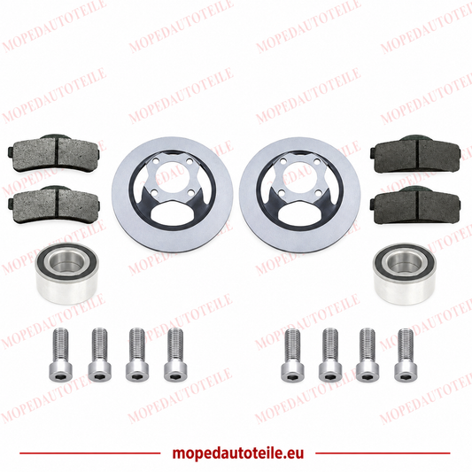 Kit de freinage avant, Ligier(JS50/JS60/IXO), Microcar(M8/MGO 1/2/3/4)