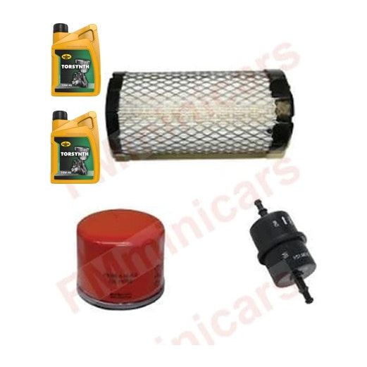 Kit d'entretien + 2L d'huile moteur, Lombardini Focs/Progress LWD 502(505) Filtre à huile Filtre à air Filtre à carburant diesel