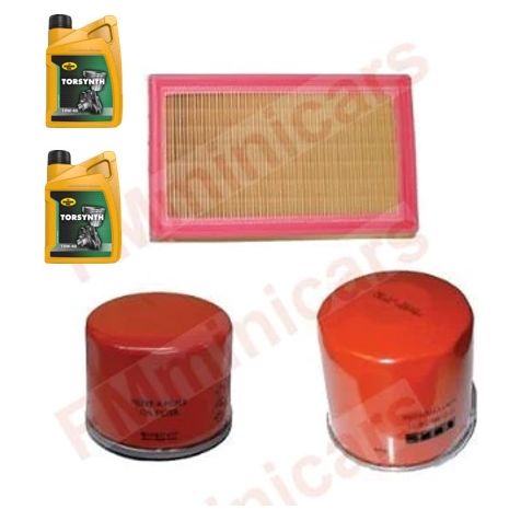 Kit d'entretien + 2L d'huile moteur, Lombardini Focs LWD 502(505) Filtre à huile Filtre à air Filtre à carburant diesel