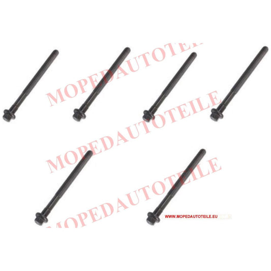 Vis de culasse 6X(ensemble) Ligier, Microcar, Chatenet, Lombardini LWD502