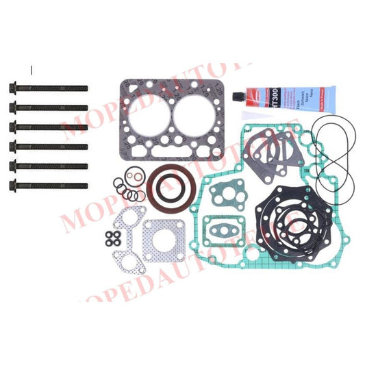 Pochette de joints+Vis+Joint de culasse,Aixam(300/400/500/721/741/Coupe/Vision) Kubota(Z402)